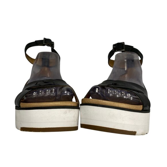 Ugg Tipton Patent Leather Platform Sandals Womens Size 6 Us Black - Picture 11 of 16